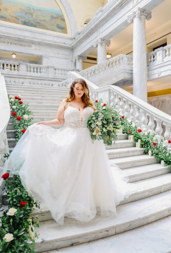 Stella York 7492 | Plus Size Wedding Dress Available at Bijoux Bridal