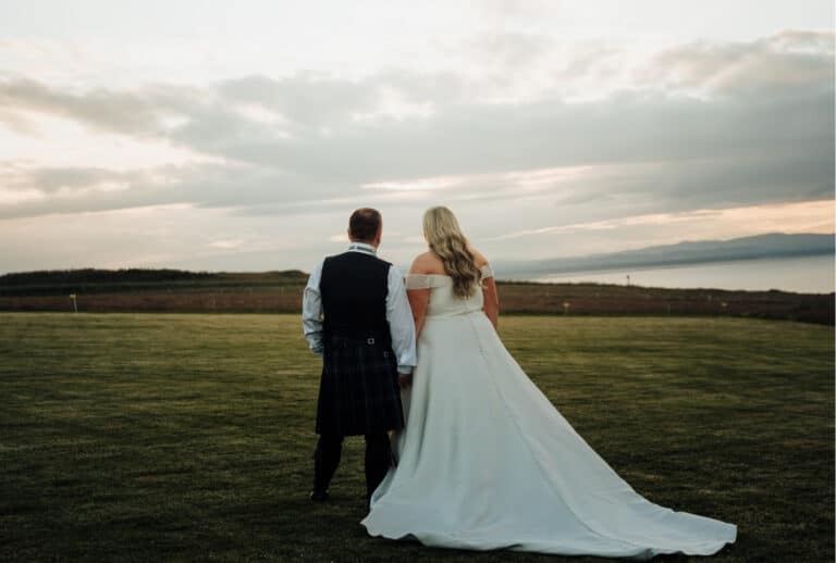 Bijoux Bride Krisell at her Kinkell Byre Wedding