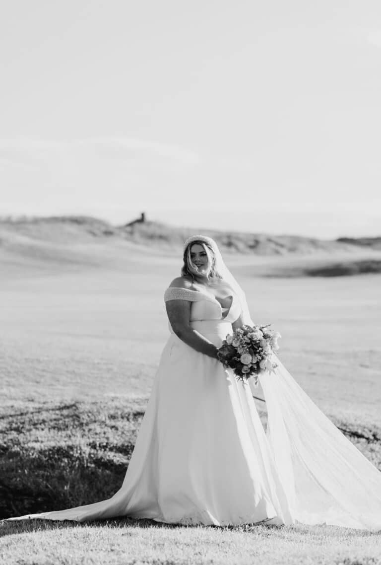 Bijoux Bride Krisell at her Kinkell Byre Wedding