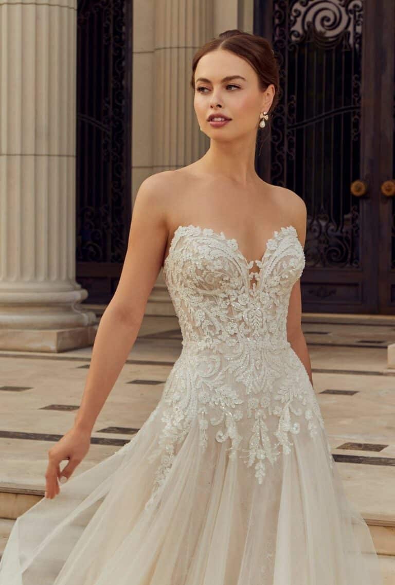 Morilee Wedding Dress - Style 2660 - Regina Close Up