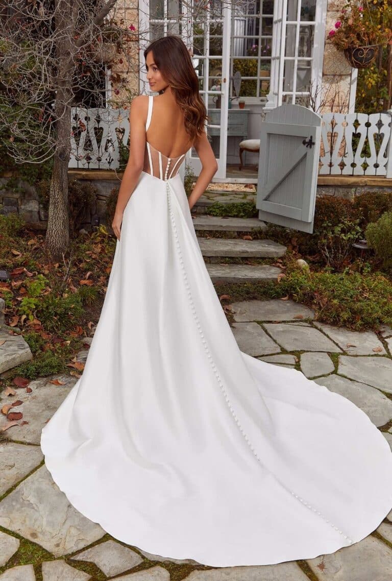 Morilee Wedding Dress - Style 4466 - Roxie Alt Back View