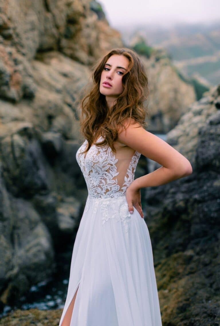 Wilderly Bride Style F329 Amara Side View
