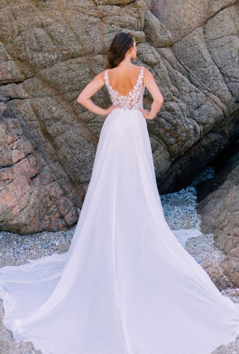 Wilderly Bride Style F329 Amara Back View