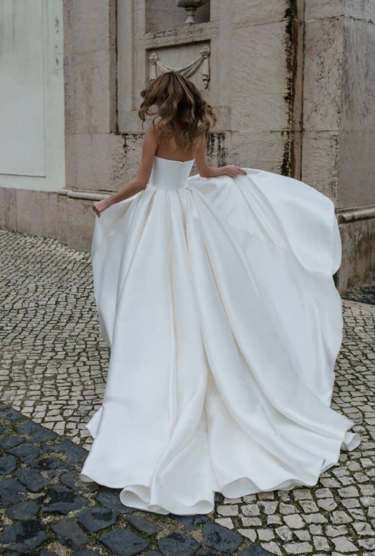 Allure Bridals Abella Colletion | Style E457 | Adelina Back View