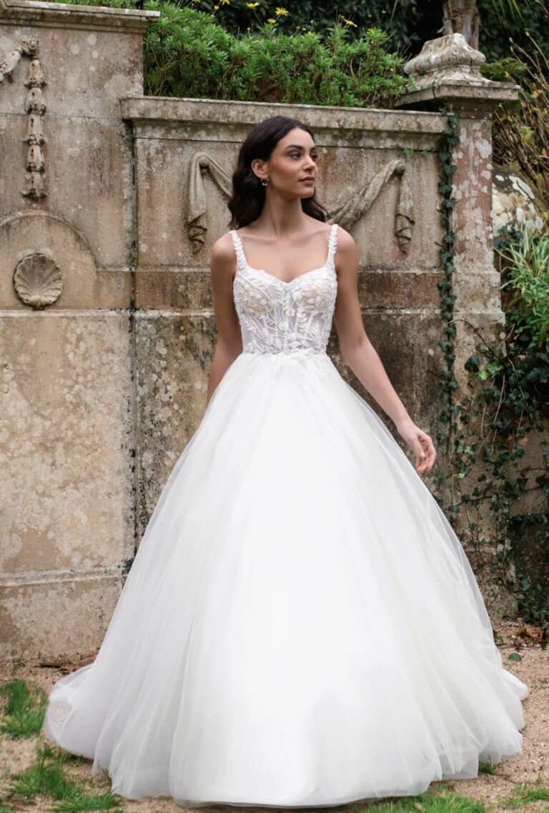 Allure Bridals Abella Colletion | Style E459 | Cassandra Front View