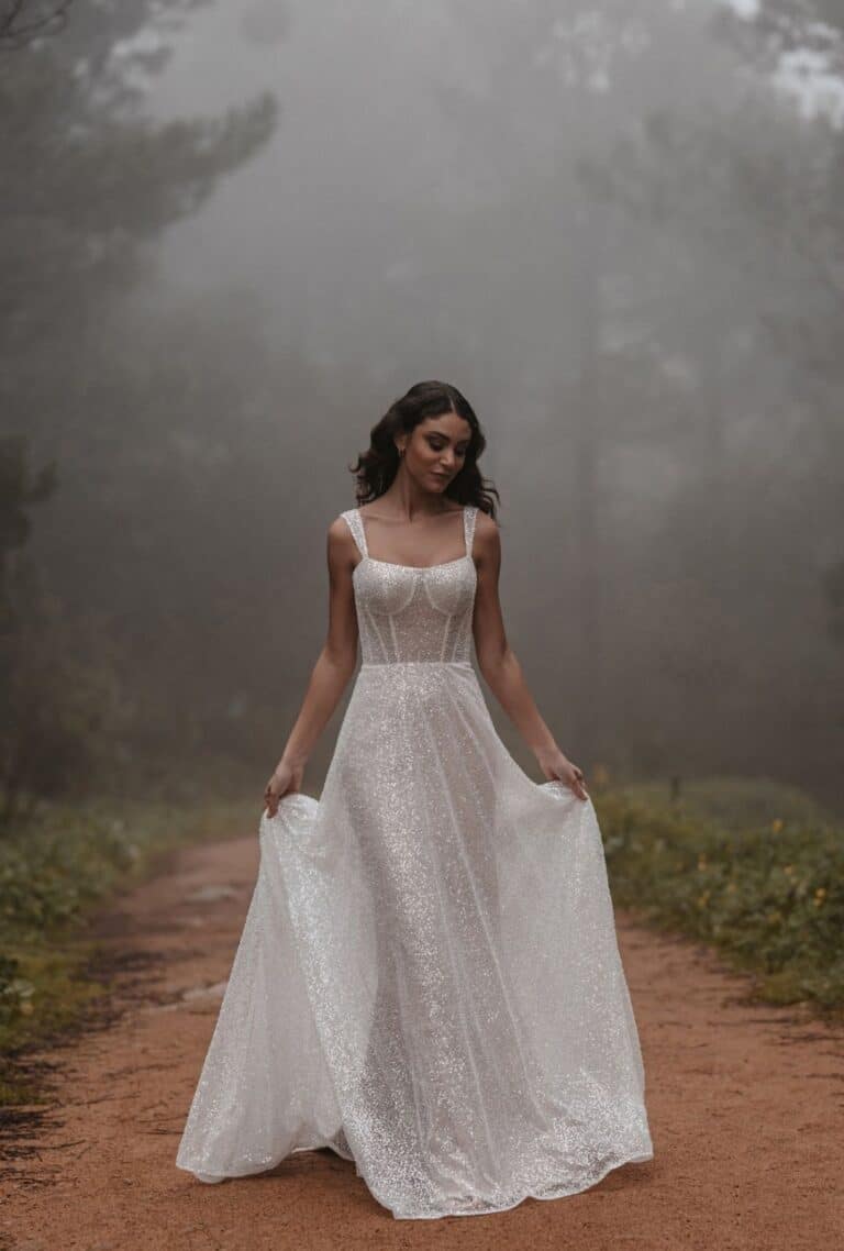 Allure Bridals Abella Colletion | Style E468 | Constancia Alt Front View
