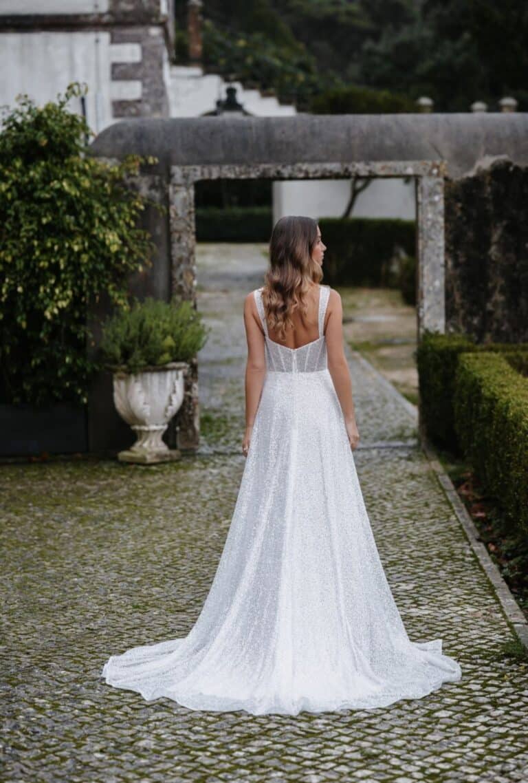 Allure Bridals Abella Colletion | Style E468 | Constancia Back View