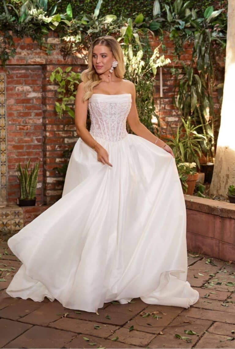Essense Wedding Dress Style D4351