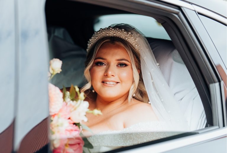 Bijoux Bride Krisell at her Kinkell Byre Wedding