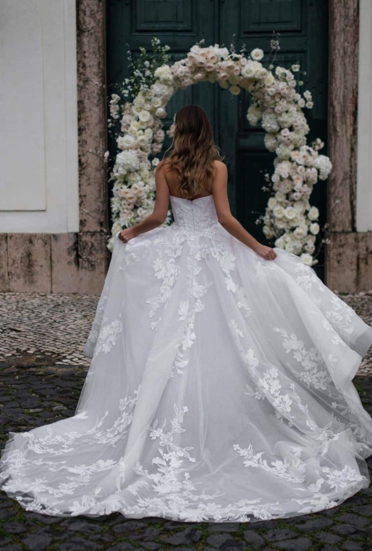 Allure Bridals Abella Colletion | Style E450 | Babetta Back View