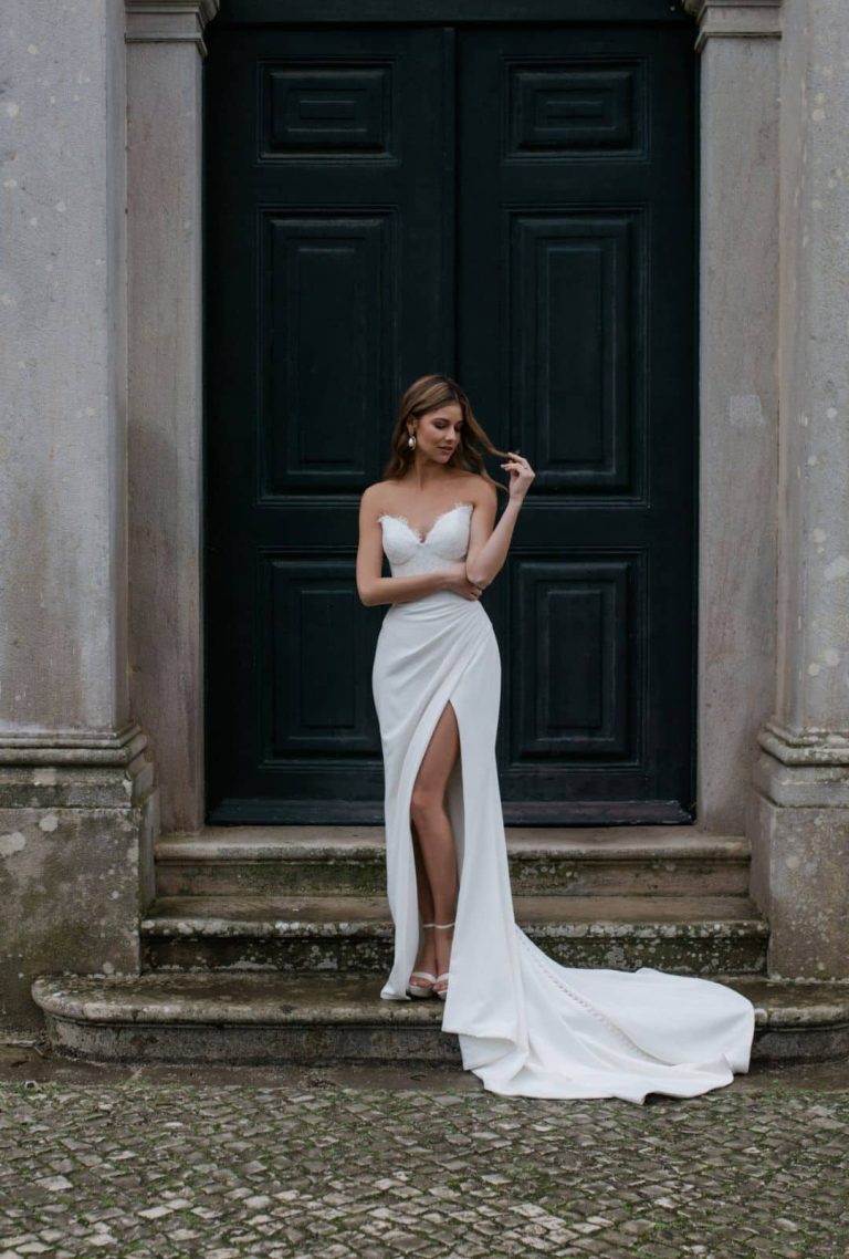 Allure Bridals Abella Collection | Style E464 | Maria Alt Front View