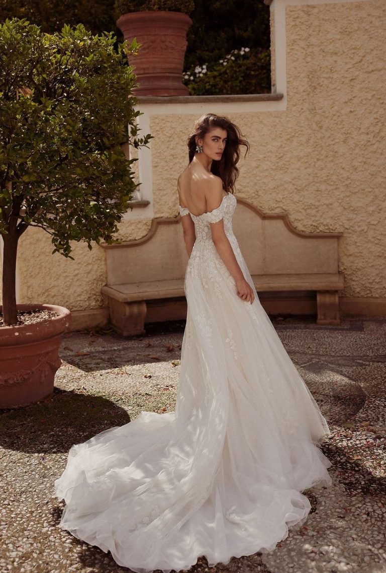 Justin Alexander Wedding Dress - Style 88368 - Hera Back View Alt