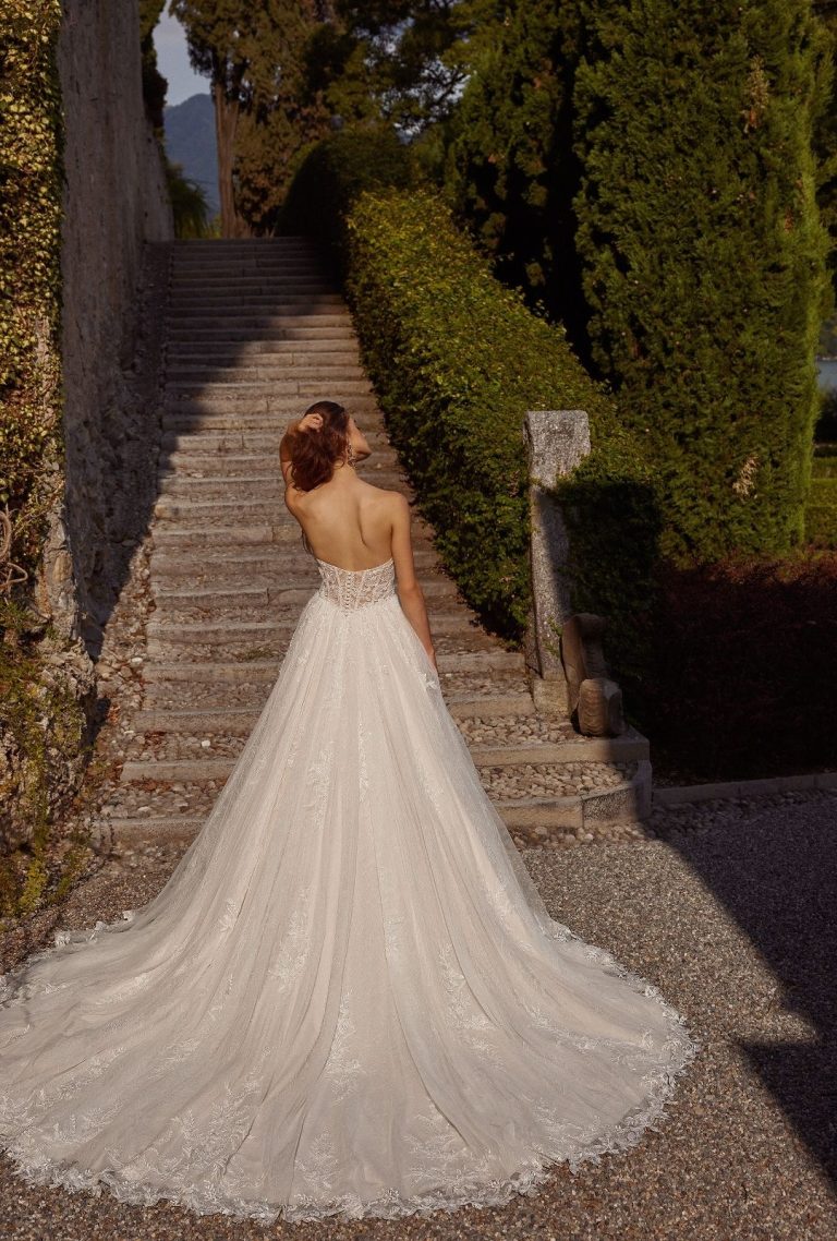 Justin Alexander Wedding Dress Style 88398 - Iverson - Back View