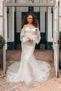 Plus Size Wedding Dress - Stella York - Style sy8160